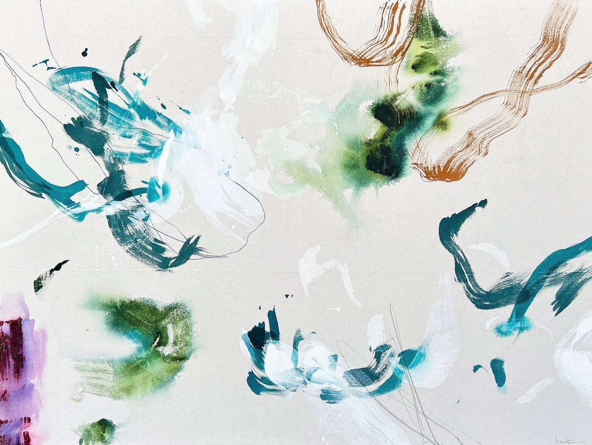 Structure and Spontaneity: The Gestural Abstractions of Beth Winterburn